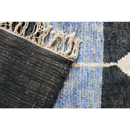 Pure Berber wool hallway rug 88 x 290 cm