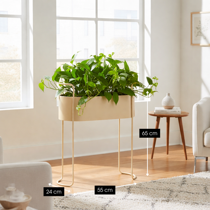 Flowerpot inside Moritz Beige