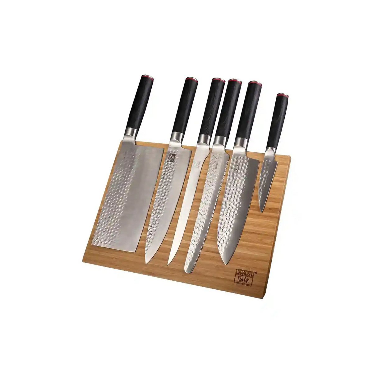 Kitchen Accessories - KOTAI magnetic bamboo knife holder (foldable) - 30 x 22 cm