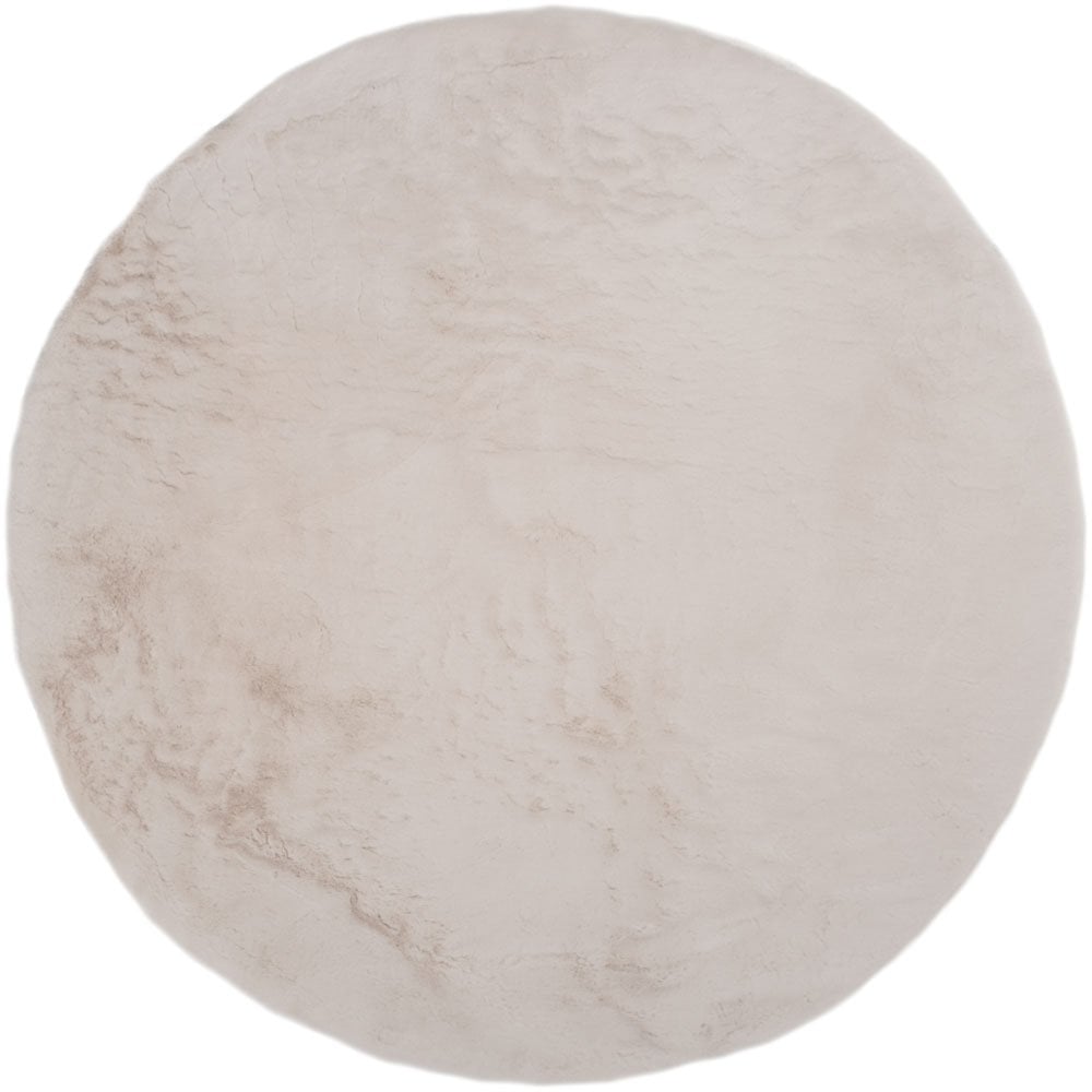 Rug Velluto Beige - Round ø230 cm