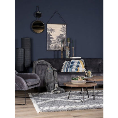 Rug Rabat Gray 240 x 340 cm