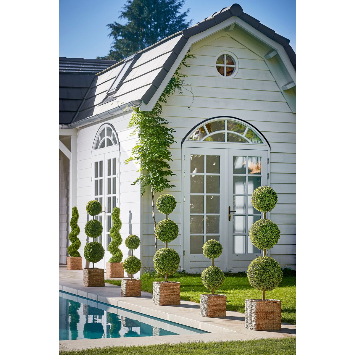 Artificial plant Boxwood Green