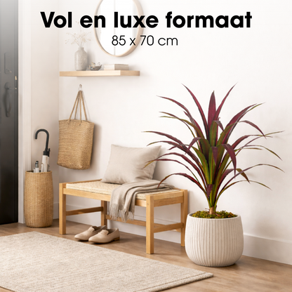 Artificial Plant Banana Tree Red