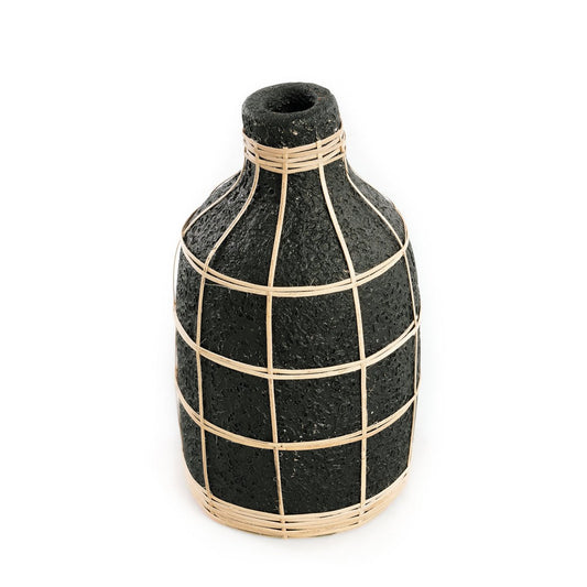The Whoopy Vase - Black Natural - L