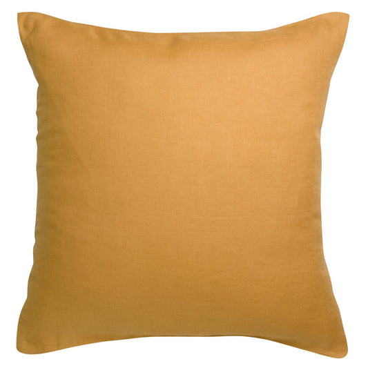 Stonewashed Zeff Ocher Pillowcase 65 x 65