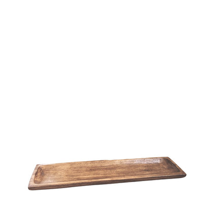 Decorative wooden tray 82x23x34cm