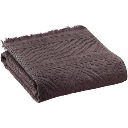 Zoé Ebony shower sheet 70 x 140