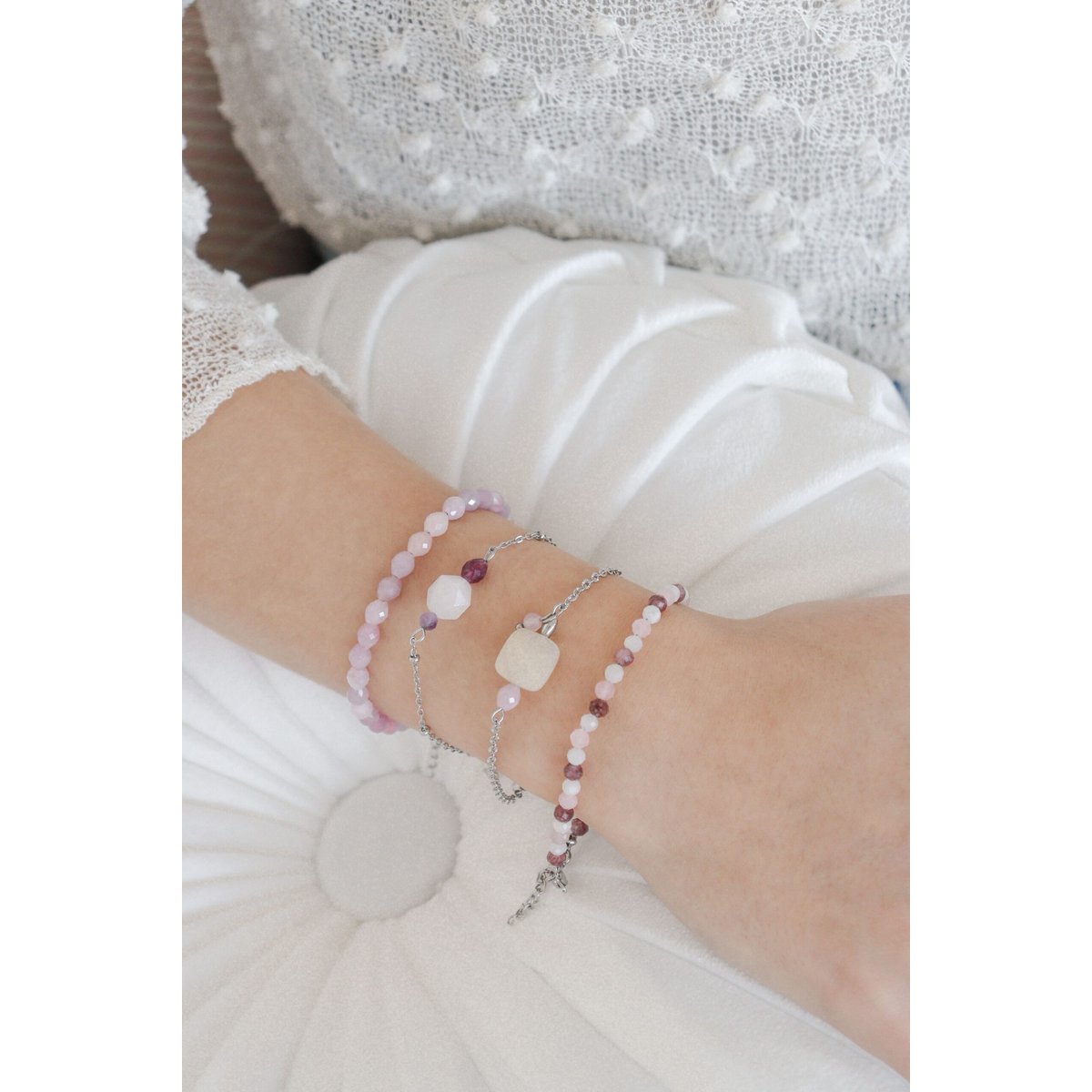 Willpower & Vitality Bracelet - Silver