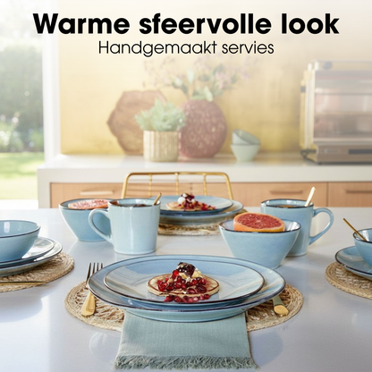 Crockery set Racco Gray