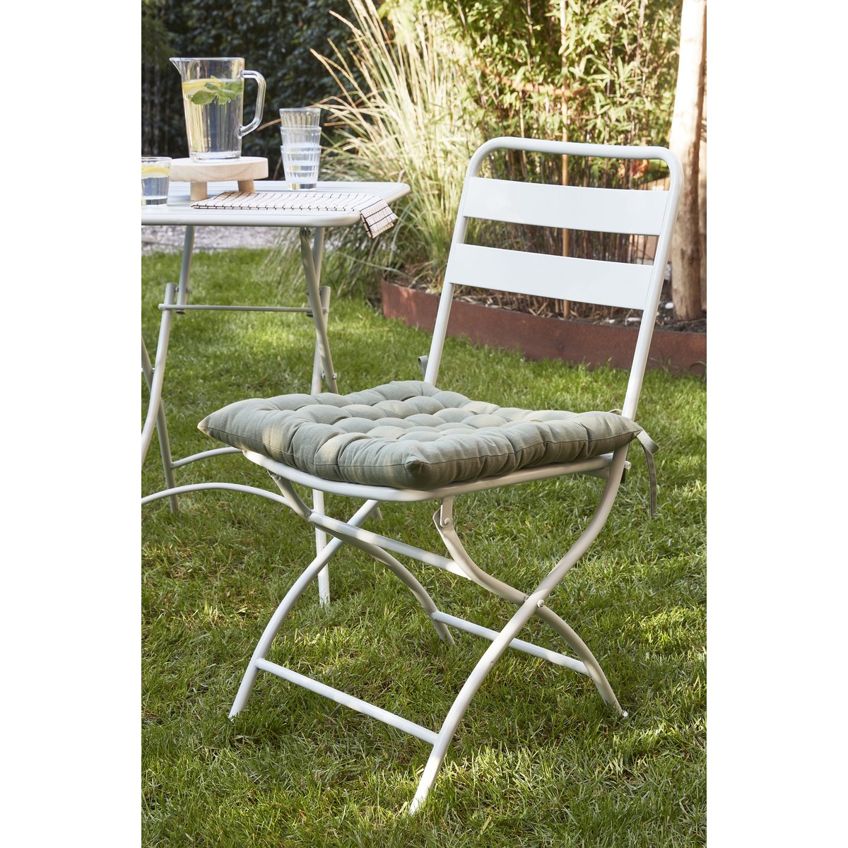 Garden bistro set Evita Brown