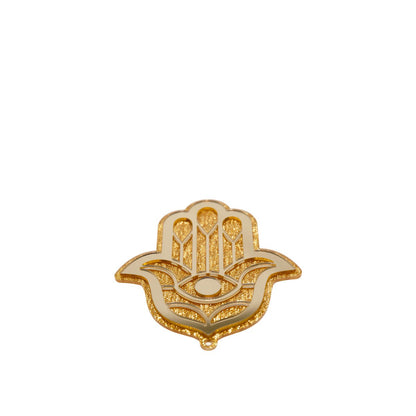 Golden decorative hand 9.7x11.3x0.5cm