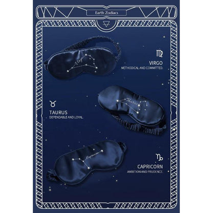 Zodiac Signs 100% Silk Sleeping Mask-Oversize