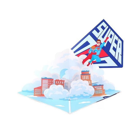 3D Card - Super Dad - Father's Day Card