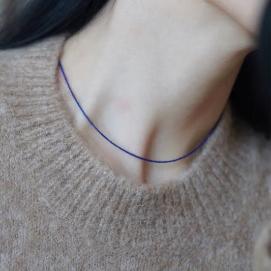Lapis Lazuli Ultra Slim Necklace
