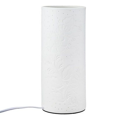 Table lamp Flower, white H.20 cm