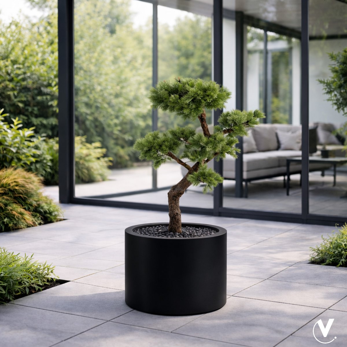 Plantenpot - Maine black