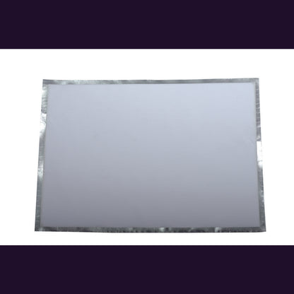 DISPOSABLE PLATE MAT 31.5x45CM WHITE AND SILVER ROLL 32 PCS