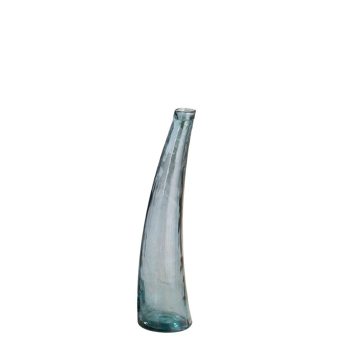 Glass vase Corno