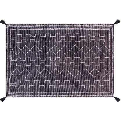 Tapis Gimie Charbon/ivoire 190 x 290