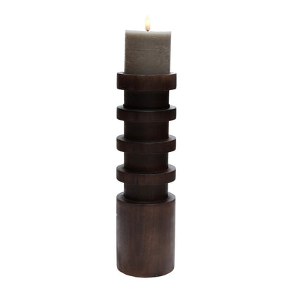 Candle holder - Vail walnut *Expected arrival at the end of September