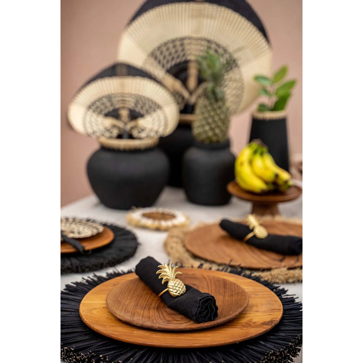 The Teak Root Round Plate - XL