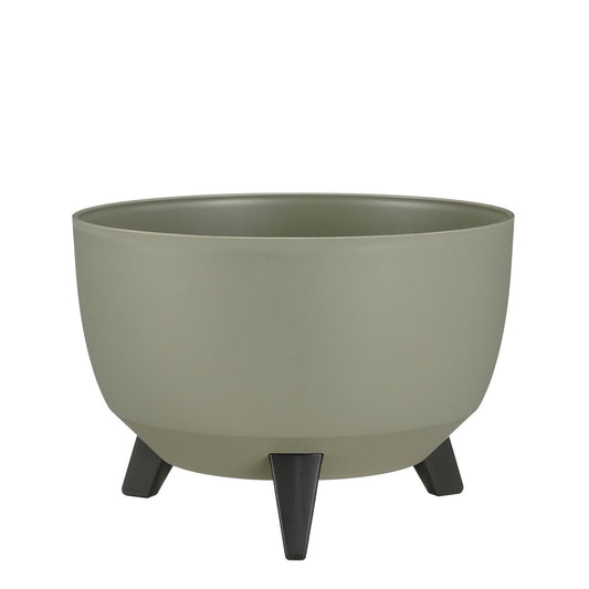 Outdoor planter Doppio Light green