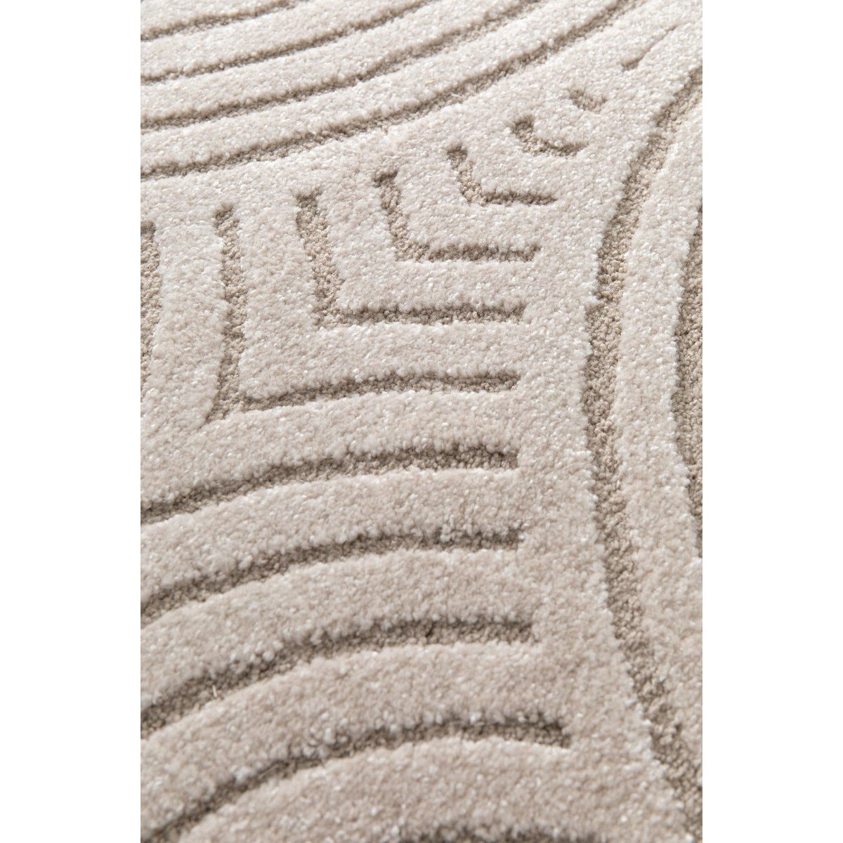 Tapis avec effet relief très doux GROOVE