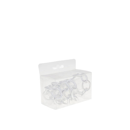 Set of 4 round -chain towel rounds
