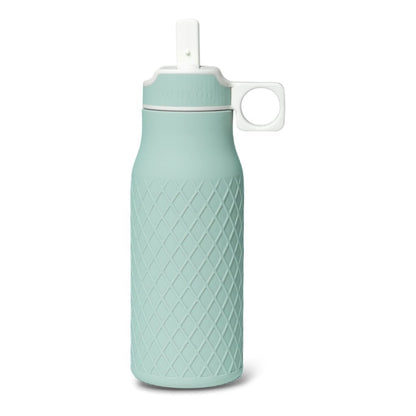 Isa silicone drinking bottle-Desert sage 400 ml