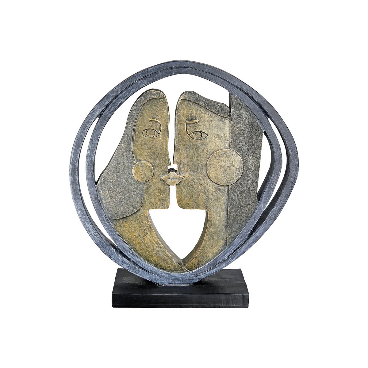 Sculpture round Abstract H.31 cm