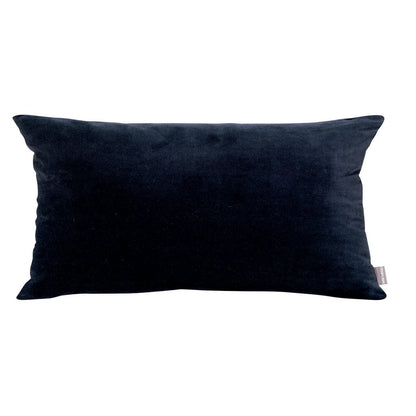 Plain cushion Elise Cobalt 40 X 65