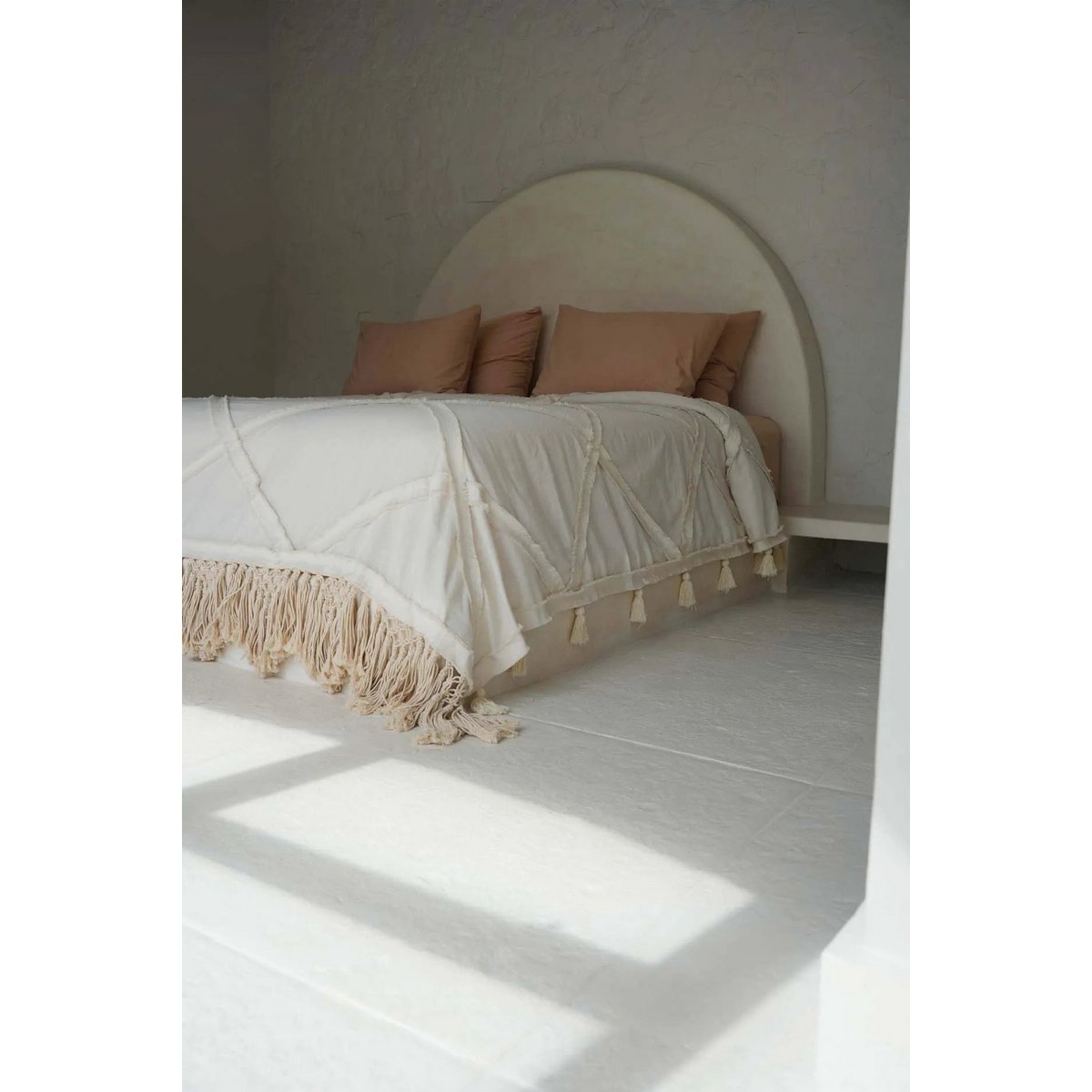 The Berber Bed Throw - Natural