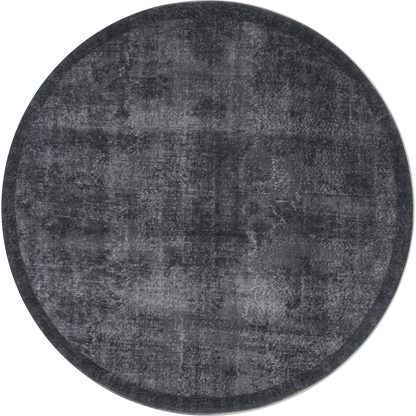 Rug Yves Round Anthracite ø120 cm