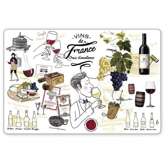 Cru d'excellence Assorted placemat 30 x 45