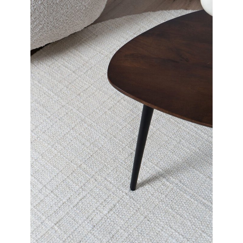Rug Cross Natural – Round ø160 cm