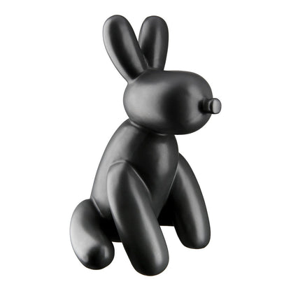 Figure dog balloon dog black