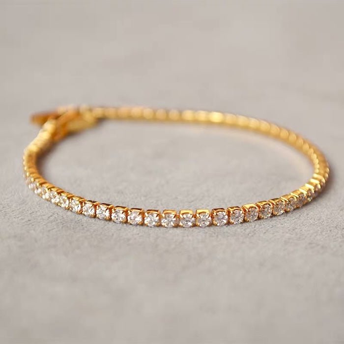 Timeless Diamond Look Sparkling Bracelet