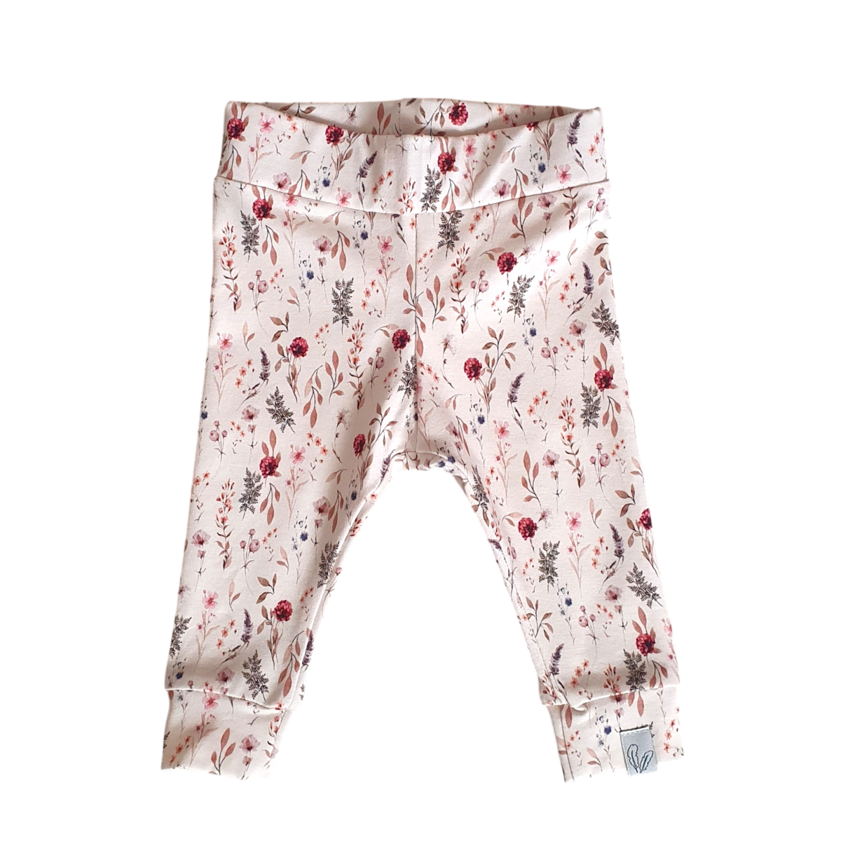 Newborn pants romantic flower