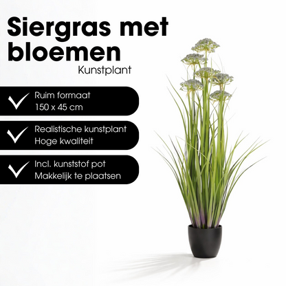 Artificial Plant Ornamental Grass Purple