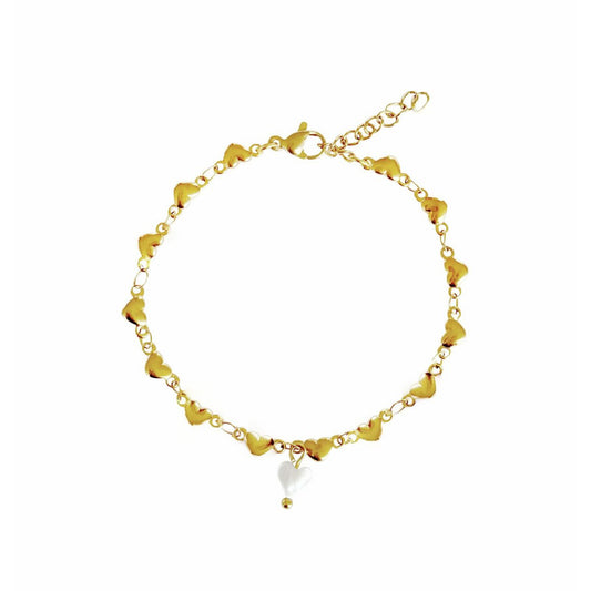 Hearts Bracelet - Gold