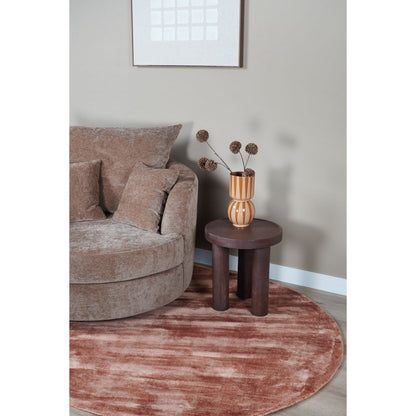 Rug Viscose Terra - Round ø160 cm