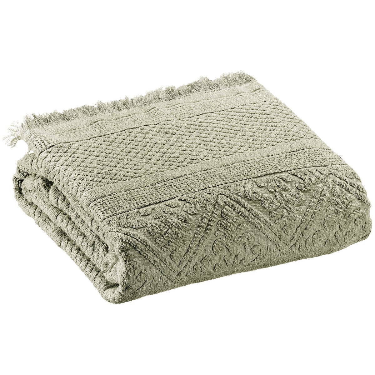 Zoe Tilleul bath towel 100 x 180