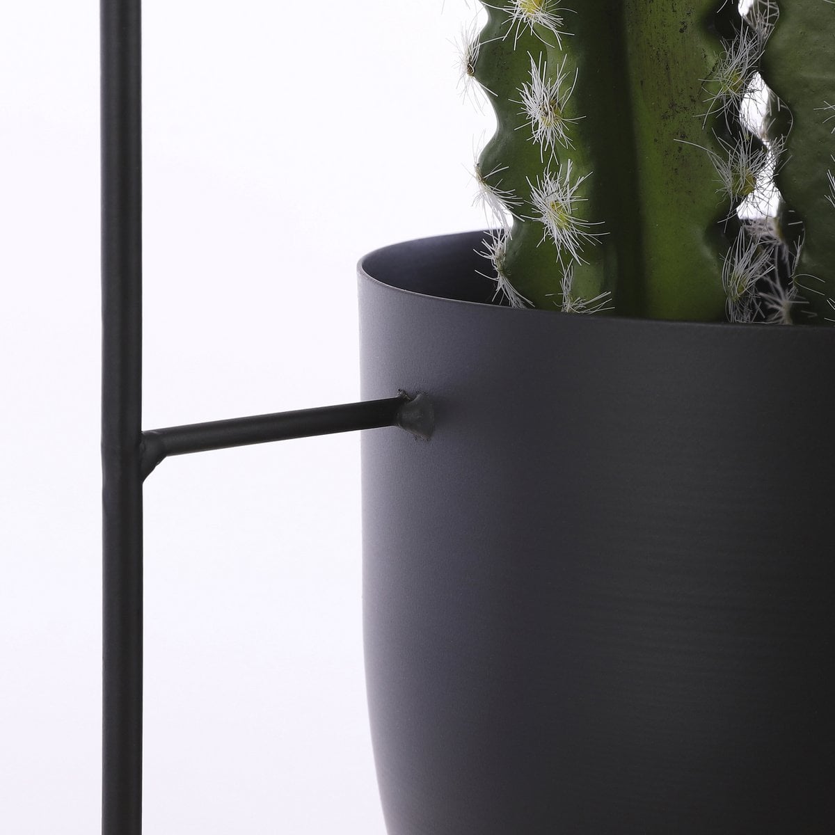 Flowerpot hanging inside Dexter Black