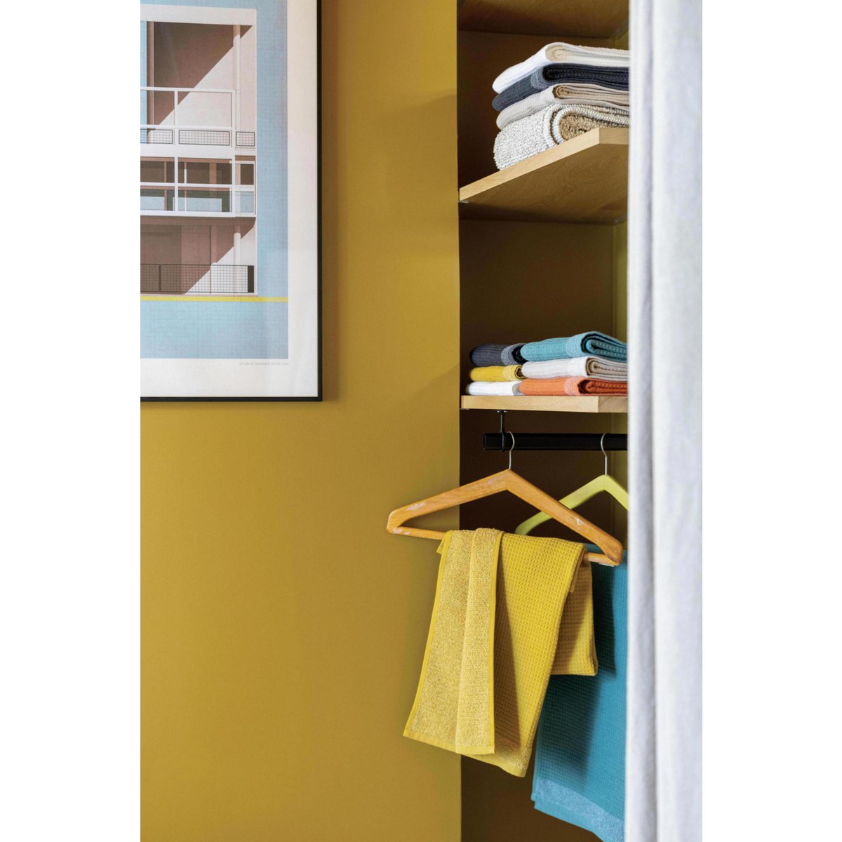 Recycled bath towel Abby Mirabelle 90 x 150