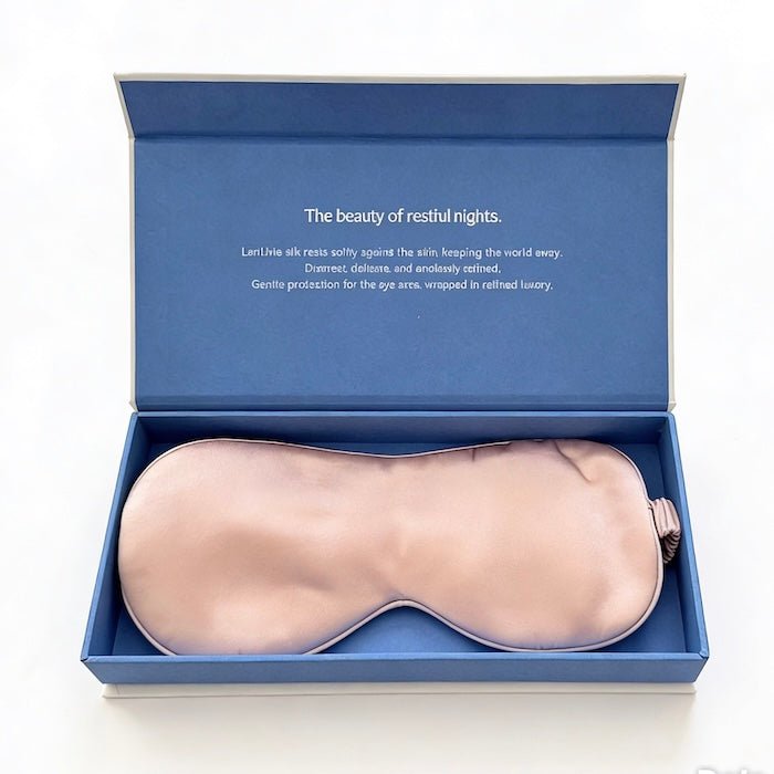 Oversized 22mm Mulberry Silk Sleep Mask - With Box