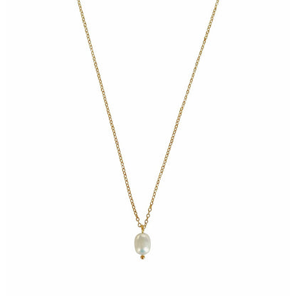 Classic Pearl Necklace - Gold