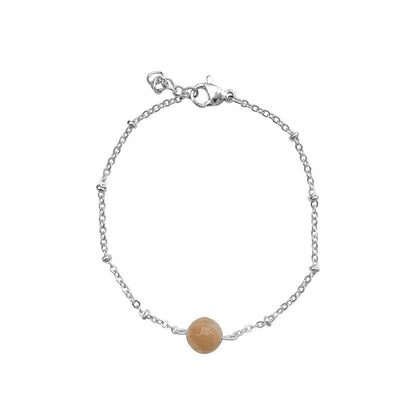 Armband Maansteen - Zilver