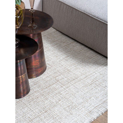 Rug Cross Light Beige – 240 x 340 cm