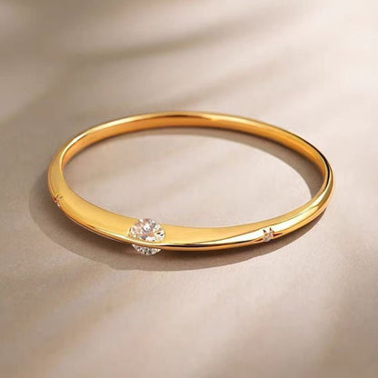 Unique Design Twinkled Star Bangles