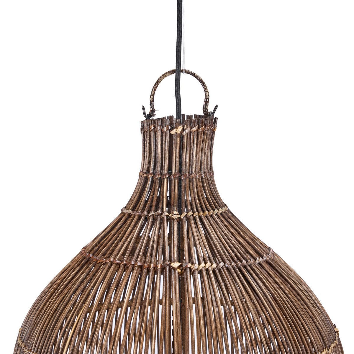 The Oasis Tower Pendant - Dark Walnut - XL